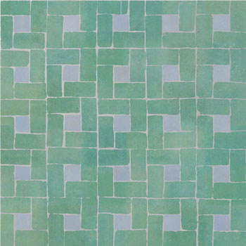 Mosaic House Moroccan tile Midi 12-17 Light Green,   Sky Blue,    solid zellige, mosaic, zellij, field, pattern, glaze, simple, classic 